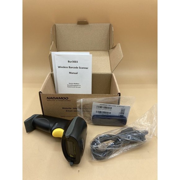 NADAMOO YHD-5100 BUR3003 433MHz Barcode Scanner NEW In Box - Picture 10 of 11
